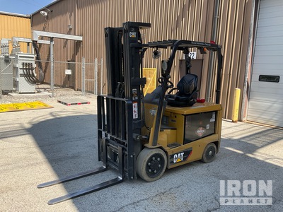 2019 Cat MH EC25EN2-AC 4100 lb Electric Forklift