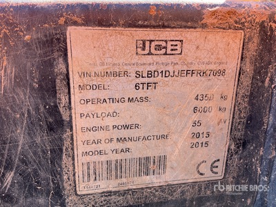 2015 JCB 6 Ton جرار نقل