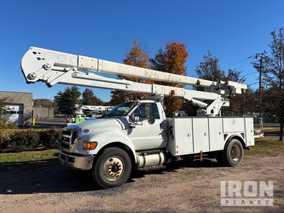 2016 Terex Hi-Ranger 5TC-55 55 ft on 2015 Ford F-750 XL 4x2 Camion Nacelle