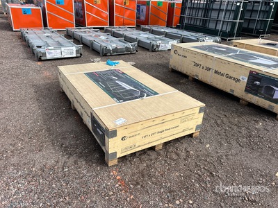 2026 KJ K1121 11 ft x 21 ft All-Steel Carport (Unused)