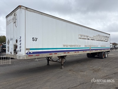 2000 Trailmobile 53 ft x 102 in T/A Van Trailer