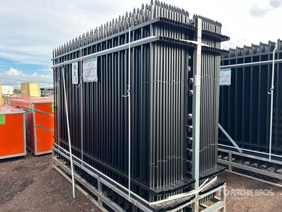 Quantity of (30) 2026 KJ K0710-30 10 ft x 7 ft Powder Coated Schermen (Unused)