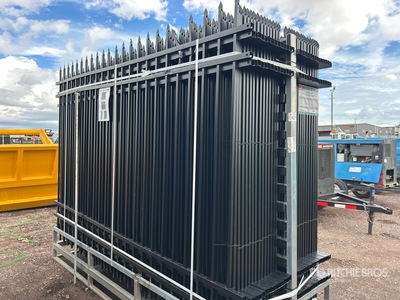 Quantity of (30) 2026 KJ K0710-30 10 ft x 7 ft Powder Coated Schermen (Unused)