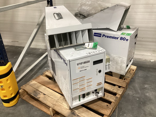 Quantity of (2) 2022 L.B. White Premier 80DF Space Heaters Quantity of (2) 2022 L.B. White Premier 80DF Space Heaters