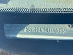 General Appearance with Frame Stamp Serial Number/VIN Photo
