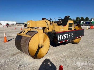 Hyster C350D Double Drum Roller