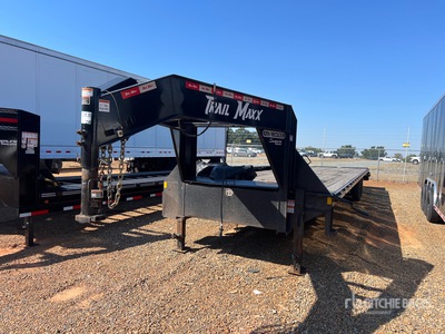 2024 Trailmaxx МАХ210S-40 20000 lb 40 ft T/A Gooseneck 40 ft T/A Gooseneck Remolque Portamaquinaria