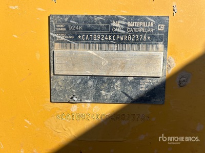 2014 Cat 924F Wheel Loader
