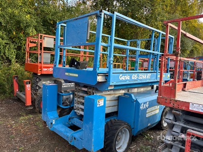 2007 Genie GS-3268 4x4 Dual Fuel RT Scissor Lift