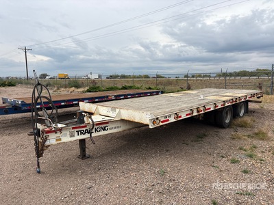 2013 Trail King TK40LP2-24 23 ft T/A Remolque caja abierta