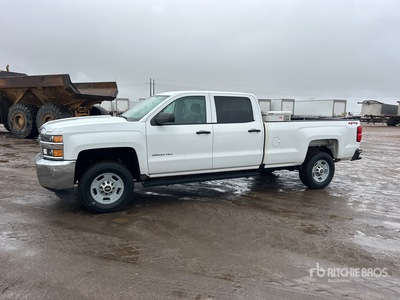 2018 Chevrolet 2500HD 4x4 Crew Cab Pickup