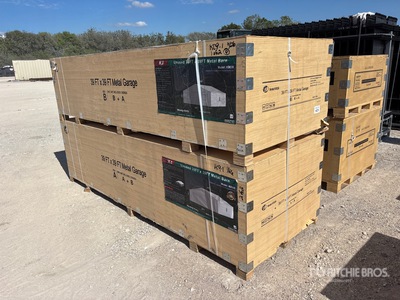2026 KJ K0039 39 ft x 39 ft Metal Garage Storage Building (Unused)