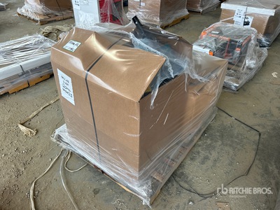 Quantity of (2) Boxes of Makita Air Nail Gun & 18 VOLT Cordless Tool Set with Makita Mower