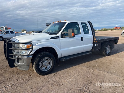 2015 Ford F-350 XL 4x4 Extended Cab Camión Caja Abierta