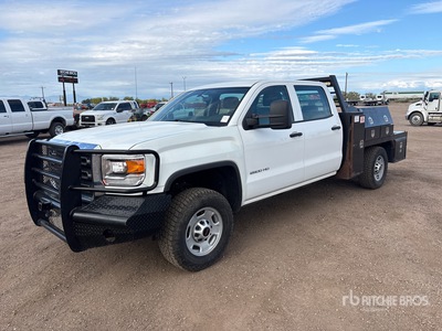 2015 GMC 2500 4x4 Crew Cab Camión Caja Abierta
