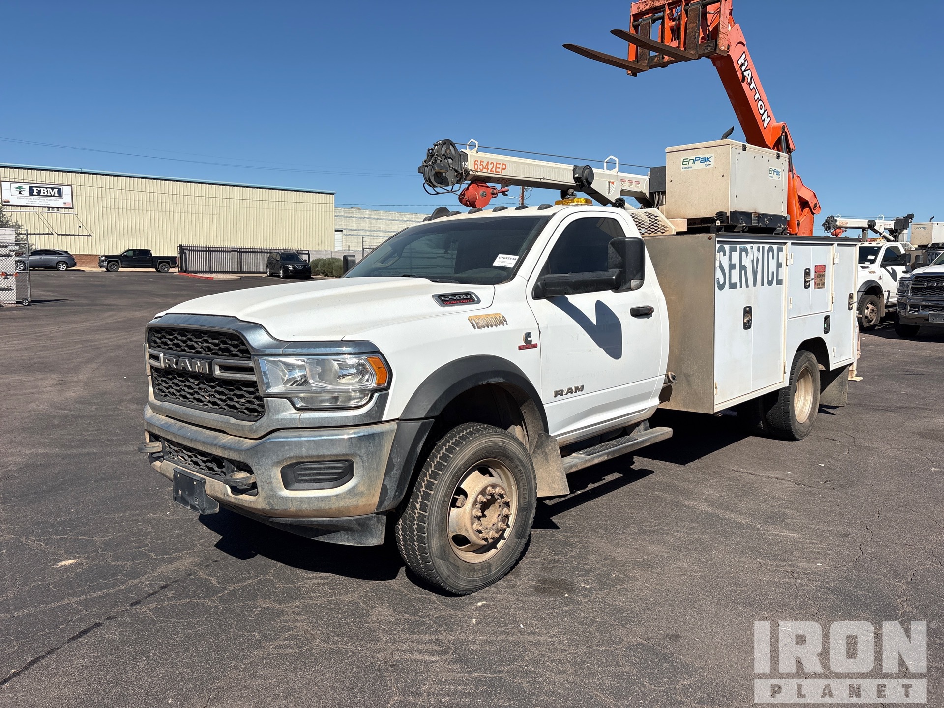 2019 Dodge 5500 4x4 Service Truck