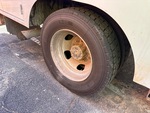 Underbody with Right Rear Drive Tires