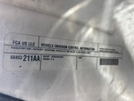 Engine with Emission Label