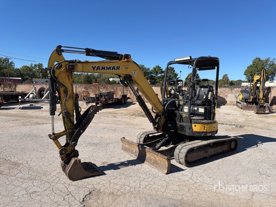 2014 Yanmar ViO35-6A Mini escavatore