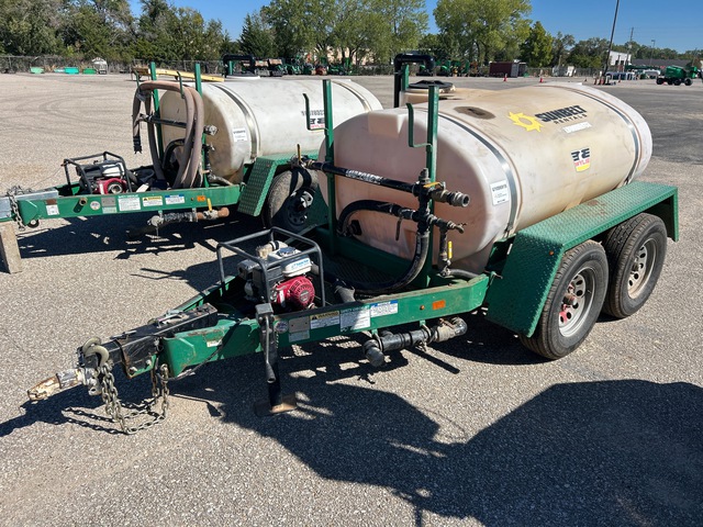 2018 Wylie EXP500LSG 500 gal T/A Water Tank Trailer