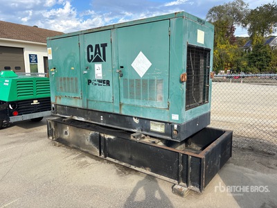 1993 Cat 3306B 250 kW Skid-Mounted Generador