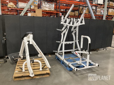 (1) Incline Exercise Machine & (1) Iso-Lateral Front Lat Pulldown Machine