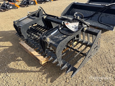 2026 ARTEER RGB-84W 84 in Rock Skid Steer Grapple Bucket (Unused)
