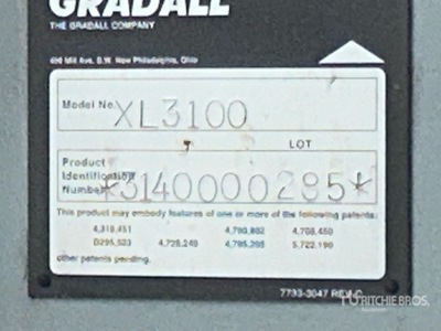 Gradall XL3100 Highway Wheeled Excavator