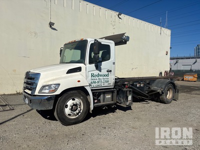 2017 Hino 268 4x2 Roll-Off Truck