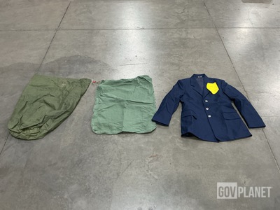 (115) Clothing Bags, (52) Men's Coats, (58) Barracks Bags & Assorted Items