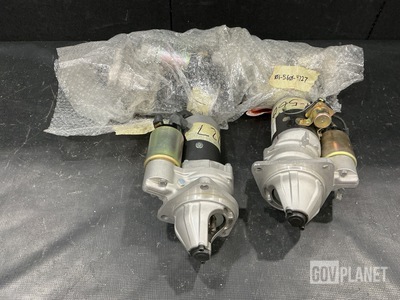 (4) Hitachi S25-142E Starter Motors