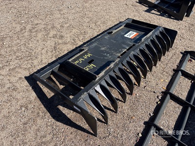 2026 Kit Containers QT-RR-70 70 in Skid Steer Root Rake (Unused)