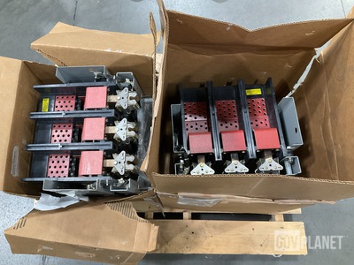 (2) Eaton 6649C53G33 Circuit Breakers