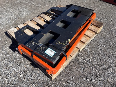2026 Kit Containers QT-45-FF-42 Skid Steer Forks (Unused)