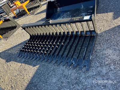2026 Kit Containers QT-SB-L76-V3 46 in Skid Steer Screening Bucket (Unused)