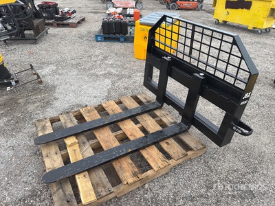JBX 4000 48 in 48 in Skid Steer Forks (Unused)