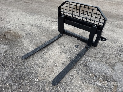 JBX 4000 48 in Skid Steer Forks (Unused)
