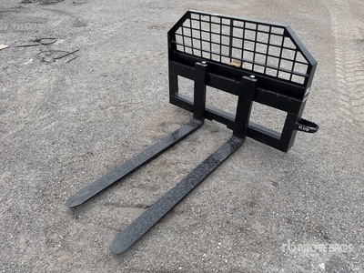 JBX 4000 48 in Skid Steer Forks (Unused)