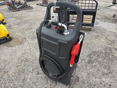 25 gal Poly Diesel Caddy w/ 12v Pump Attrezzatura industriale (Unused)