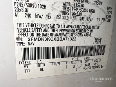 2011 Ford EDGE 2WD SUV