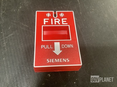 (28) Siemens MS-151 Single-Action Manual Fire Alarm Pull Stations