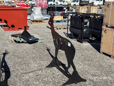 2026 Kit Containers AR500ATDEER Shooting Target (Unused)