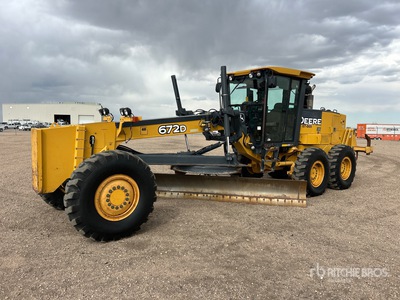 2008 John Deere 672D AWD Motor Grader