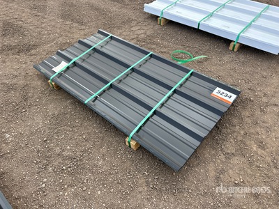 Quantity of 2026 Kit Containers 6 ft x 36 in Steel R Panels (Unused)
