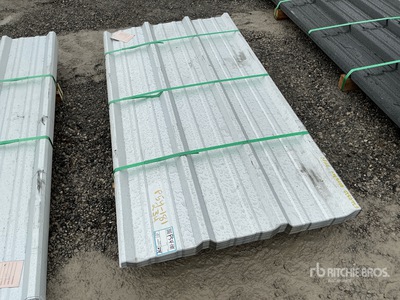 Quantity of 2026 Kit Containers Steel R Panels 6'x3' RAW (Unused)