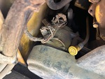Engine with A/C Compressor