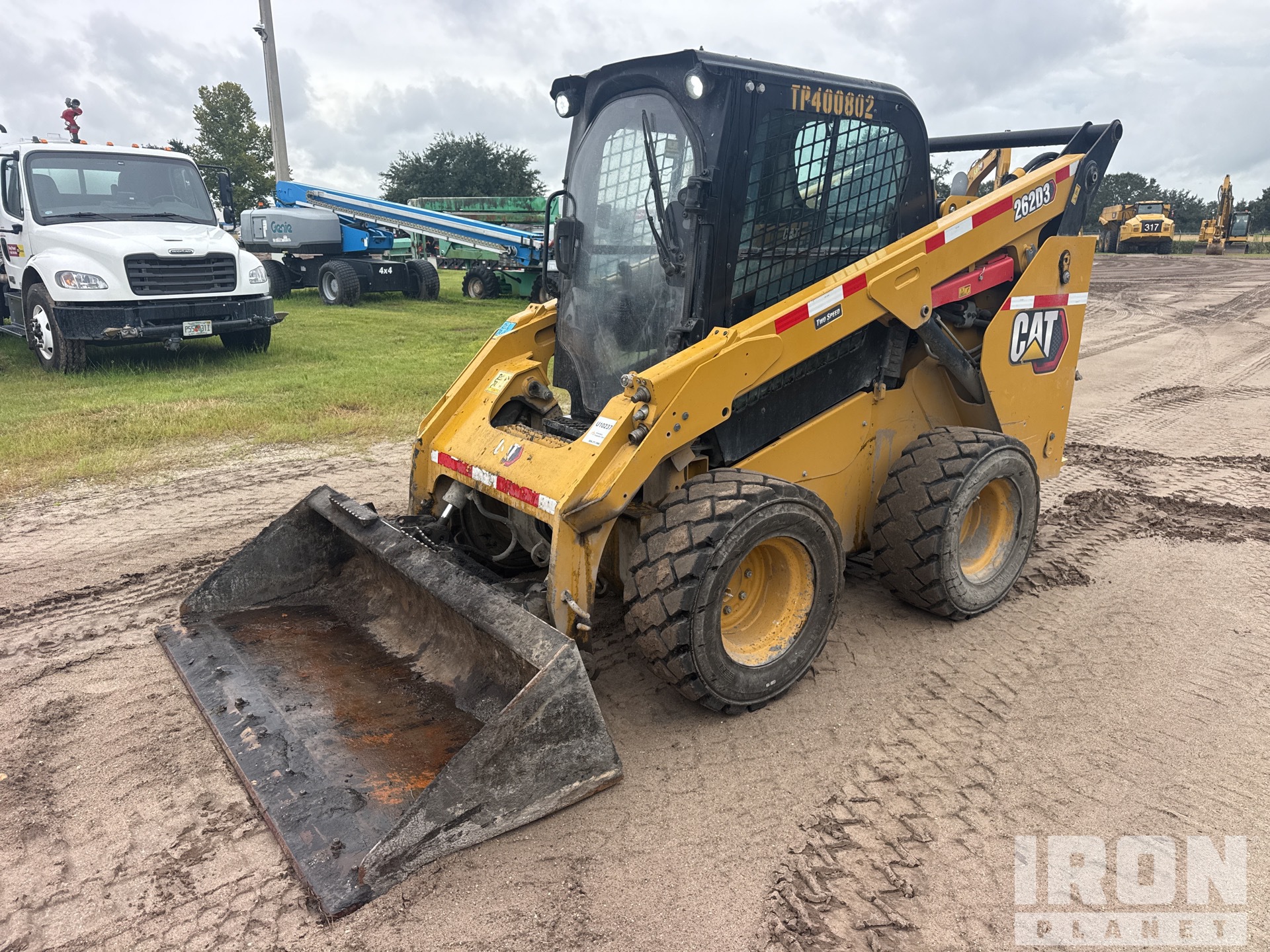 2023 Cat 262D3 Two-Speed High Flow Mini pala