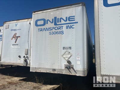 2002 Trailmobile 53 ft x 102 in T/A Van Trailer