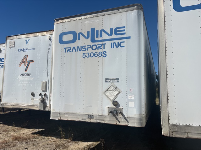 2002 Trailmobile 53 ft x 102 in T/A Van Trailer