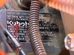 Engine with Emission Label